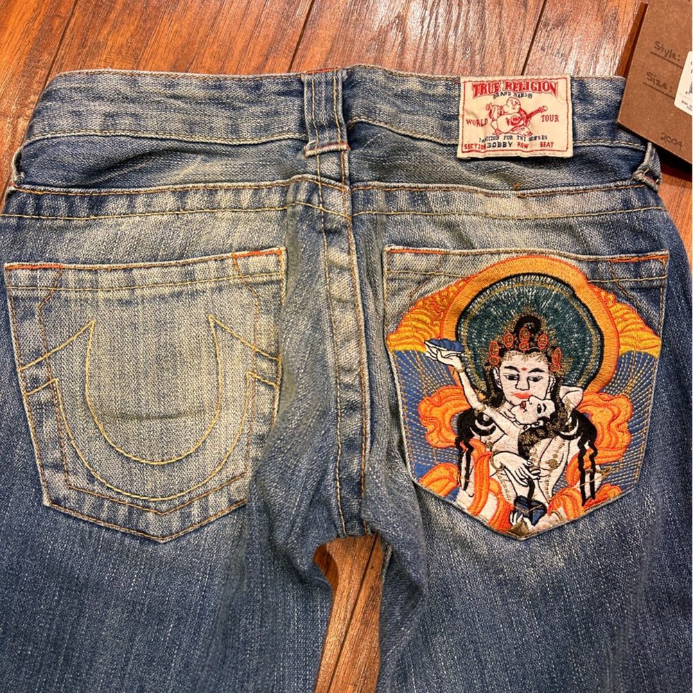 True Religion Y2K Sun Kamasutra Bobby bootcut jeans 25
